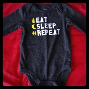 Boys Long Sleeve Onesie